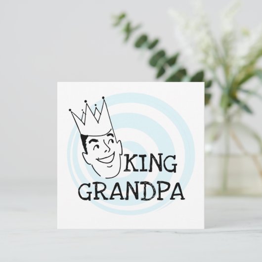King Grandpa T-shirts and Gifts (Standing Front)