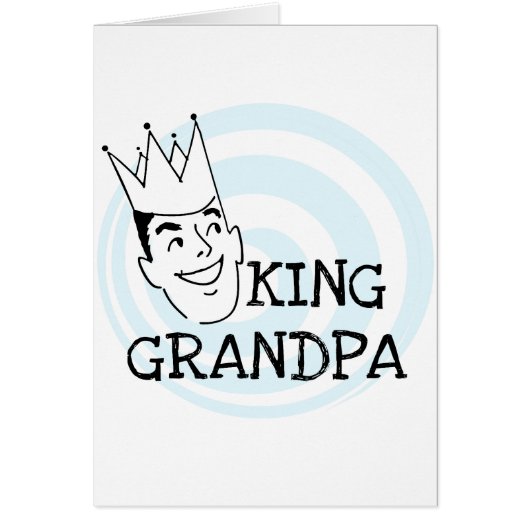 King Grandpa T-shirts and Gifts (Front)