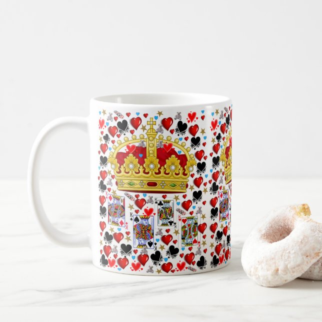 King Hearts Mug (With Donut)