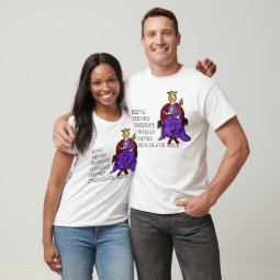 King Henry Doesn't Usually Drinks Chocolate Milk T-Shirt | Zazzle