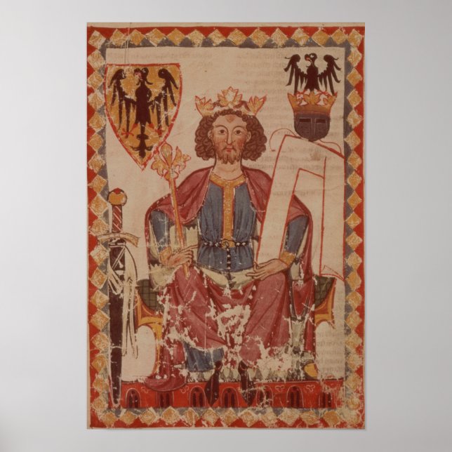 King Henry, illustration from the Manasse Poster (Front)