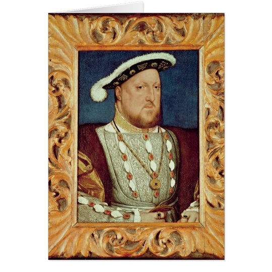 King Henry VIII Card