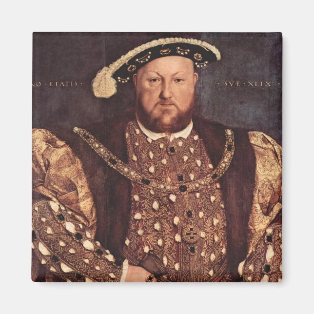 King Henry VIII Magnet (Front)