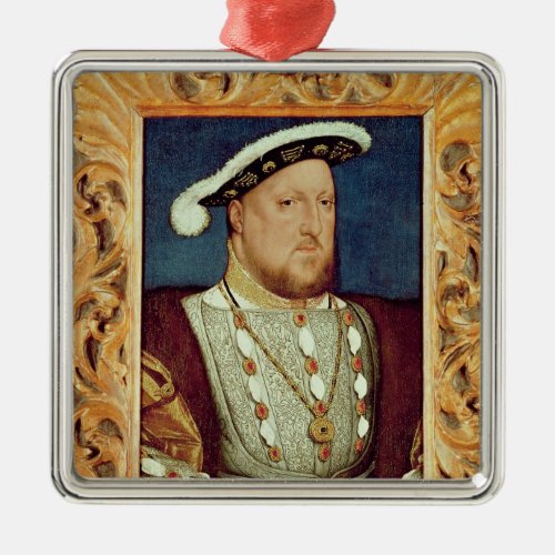 King Henry VIII Metal Ornament