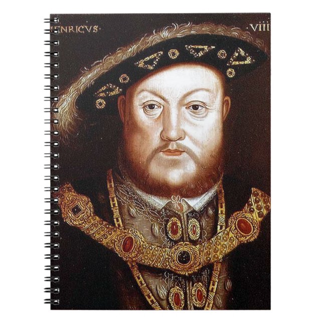 King Henry VIII Notebook (Front)