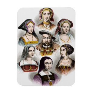 King Henry VIII of England   His Six Wives Magnet