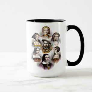 King Henry VIII of England His Six Wives Mug