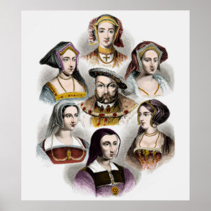 King Henry VIII of England   His Six Wives Poster
