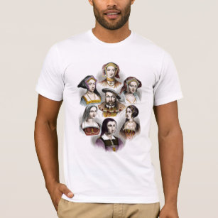 King Henry VIII of England   His Six Wives T-Shirt