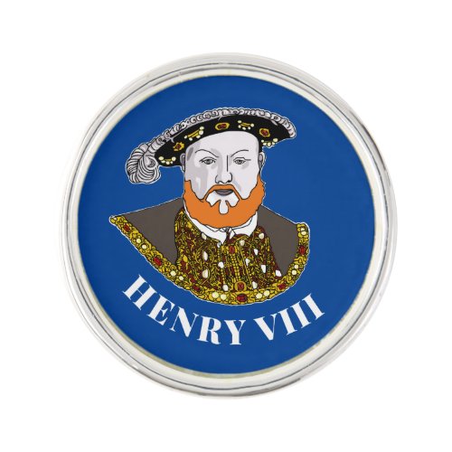 King Henry Viii of England Lapel Pin