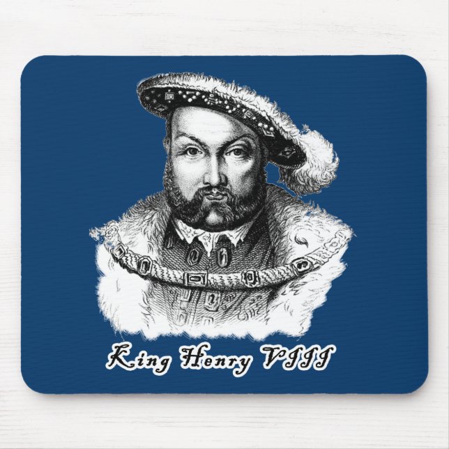 King Henry VIII Portrait Tshirts, Tote Bags Mouse Pad (Front)
