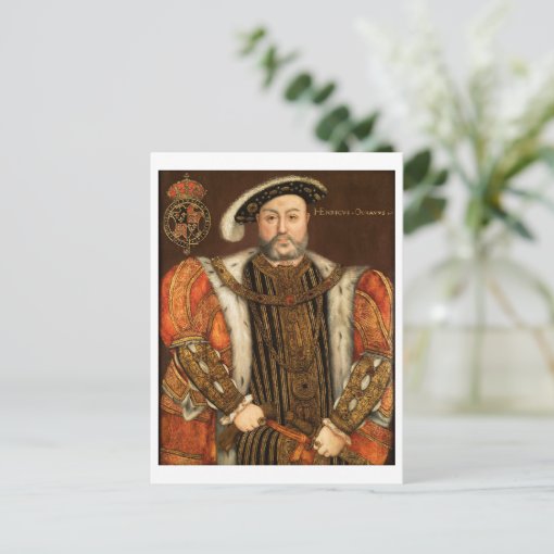 King Henry VIII Postcard | Zazzle