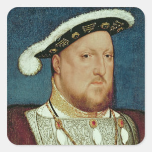 King Henry VIII Square Sticker