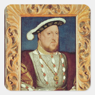 King Henry VIII Square Sticker