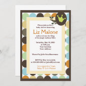KING in the Jungle 5x7 Baby Shower invitations (Front/Back)