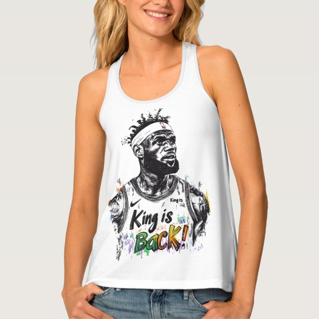 King is Back Women's Tank Top (Front)