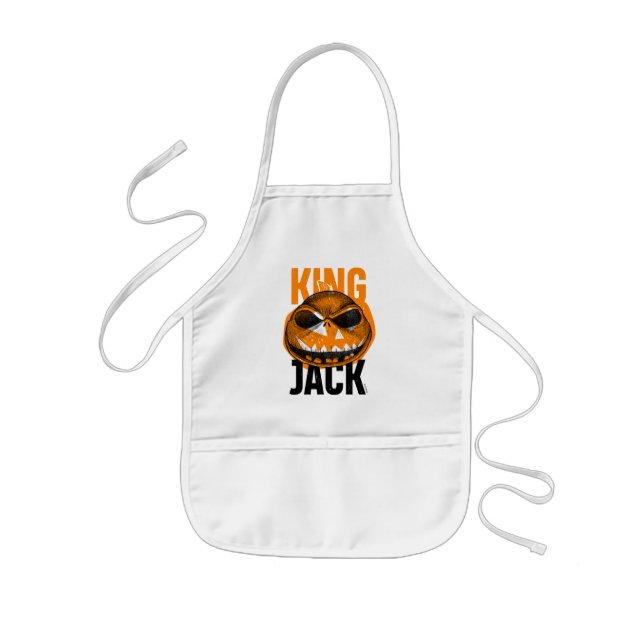 King Jack Skellington Kids' Apron (Front)
