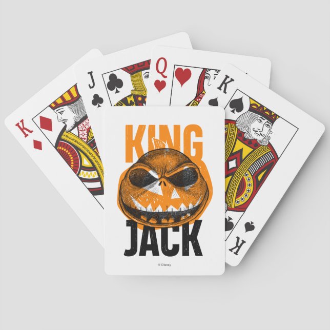 King Jack Skellington Playing Cards (Back)