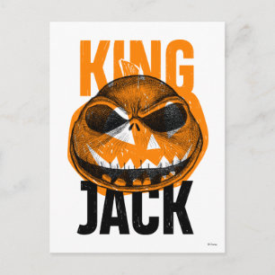 King Jack Skellington Postcard