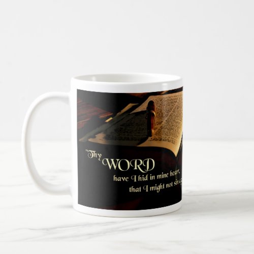 King James Bible Mug _ Psalm 11911