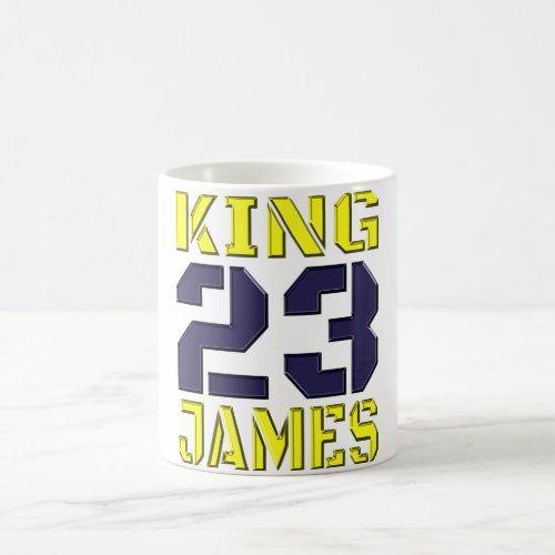 king james coffee mug