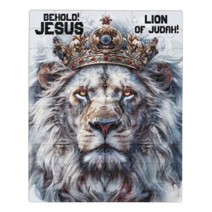 King Jesus Lion Of Judah Jigsaw Puzzle