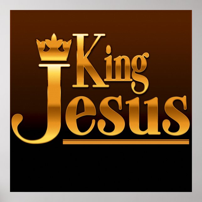 King Jesus Poster (Front)