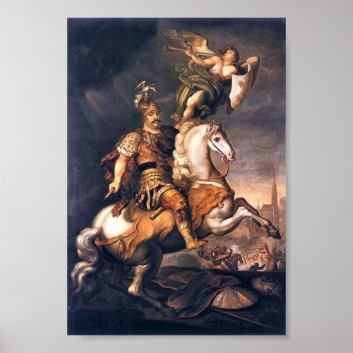 King John III Sobieski  Battle of Vienna Poster