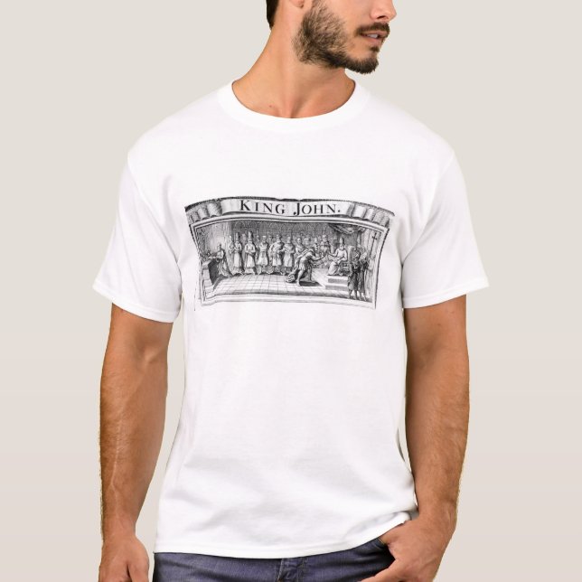 King John surrenders his crown T-Shirt (Front)