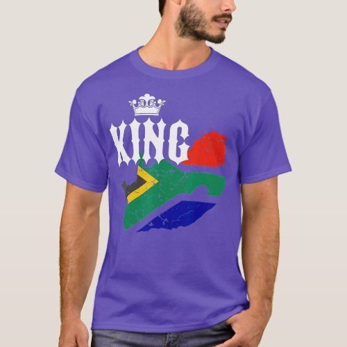 King Juneteenth Black History Month Pride Africa  T_Shirt