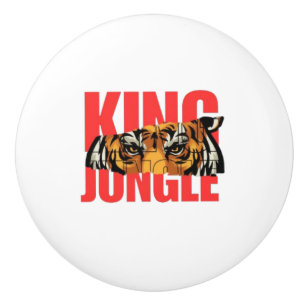King Jungle – Wild Tiger Power Design Ceramic Knob