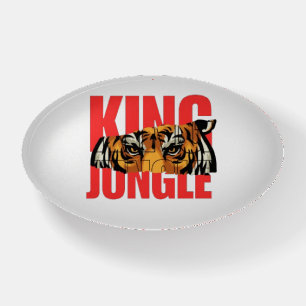 King Jungle – Wild Tiger Power Design Paperweight