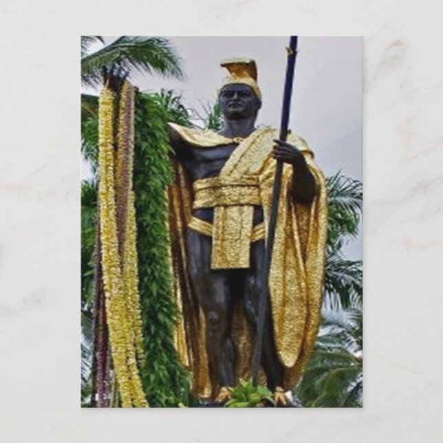 King Kamehameha Postcard (Front)