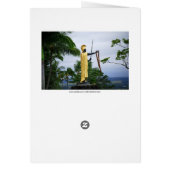 King Kamehameha Statue Card (Back)