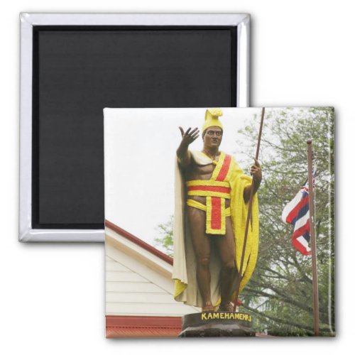 King Kamehameha Statue _ Magnet