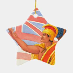 King Kamehameha the Great Ceramic Ornament
