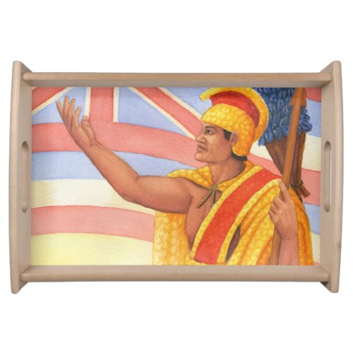 King Kamehameha the Great Serving Tray