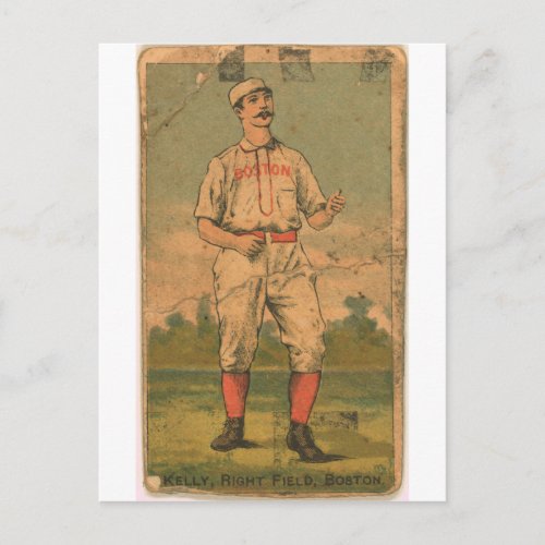 King Kelly Boston Beaneaters Postcard