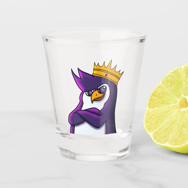 King Kenguin Shot Glass (Front)