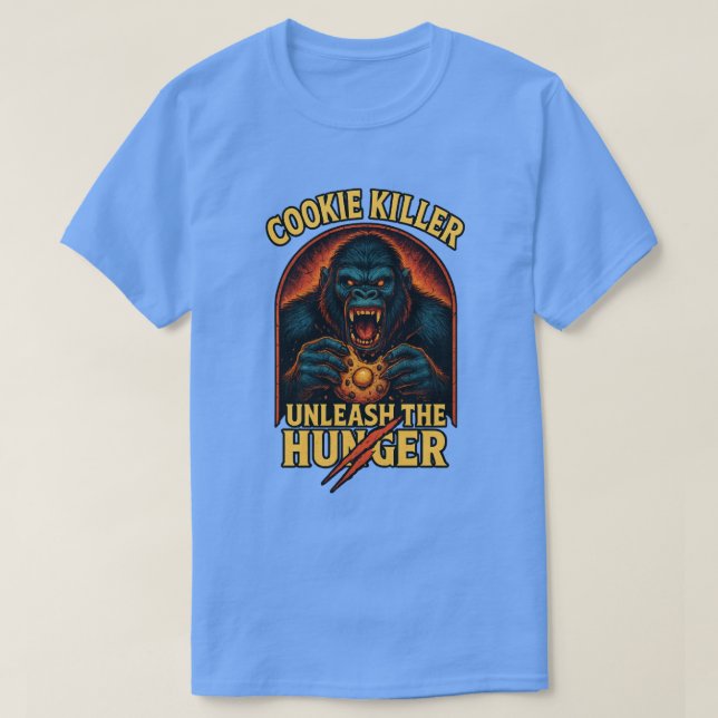 King Kong Cookie Killer T-Shirt (Design Front)