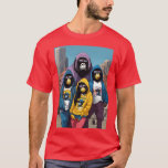 King Kong Rampage: Red T-Shirt Print Design