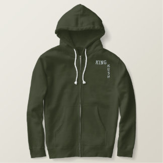 King Kush Embroided Embroidered Hoodie
