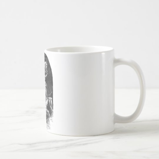 King Lear and Fool in a Storm Coffee Mug