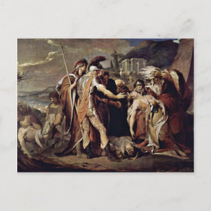 King Lear Mourns Cordelia  By Barry James Postcard