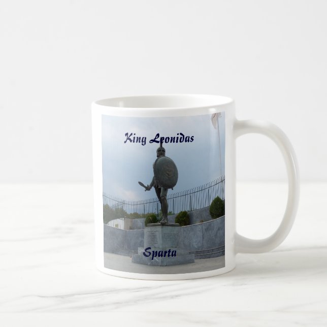 King Leonidas of Sparta Coffee Mug (Right)