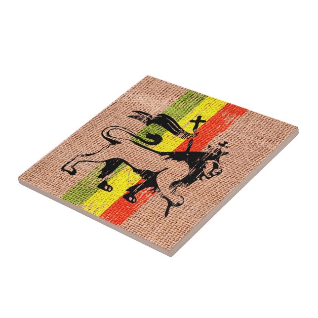 King lion ceramic tile (Side)