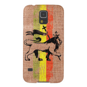 King lion galaxy s5 cover