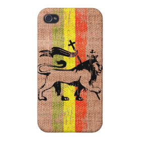 King lion iPhone 4 cover