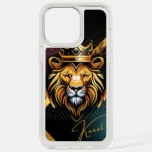 King Lion iPhone Case, Fierce, Fearless lion case