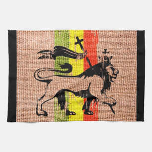 King lion kitchen towel